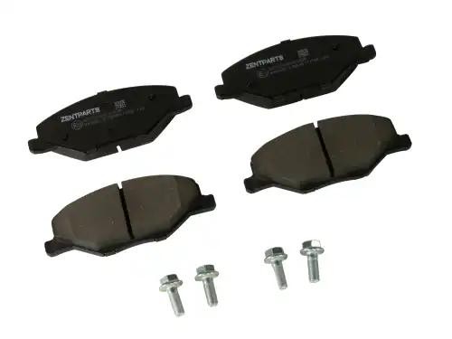 колодки дисковые передние! Skoda Fabia 1.2, VW Polo Rus 1.6 12> Z07232 ZENTPARTS