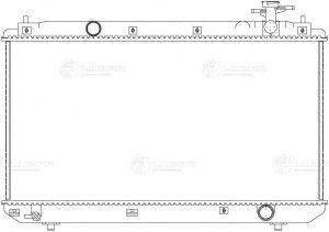 радиатор системы охлаждения!\ Cherry Tiggo 2.4 LRC 3004 LUZAR