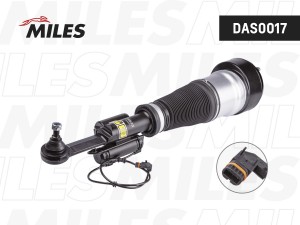 Пневмоамортизатор передний правый (серия PRO) MERCEDES BENZ S-Class W221, CL-Cla DAS0017 MILES