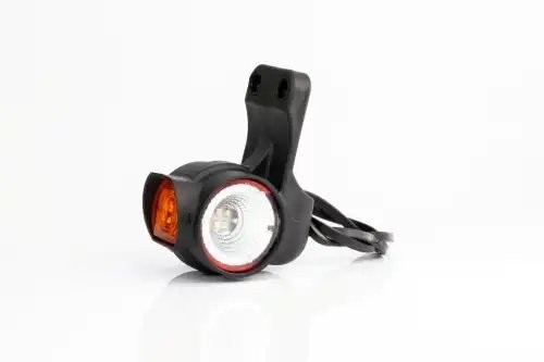 фонарь габаритный! LED, правый, 3х цветный (КБЖ) на рез.держ., с проводом 0,5м\U FT140WPLED FRISTOM