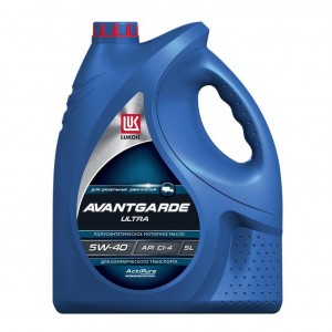 Масло моторное полусинтетическое LUKOIL AVANTGARDE УЛЬТРА 5W-40, API CI-4/SL 5Л  1595288 LUKOIL