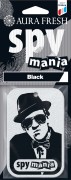 Ароматизатор подвесной картонный (black) Spy Mania AURA FRESH 23098 AURA FRESH