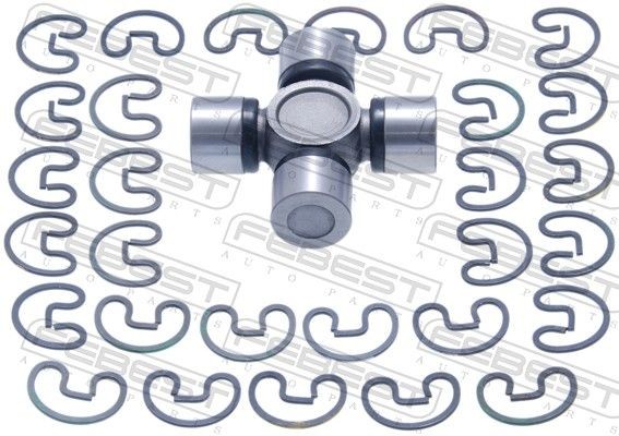 Крестовина карданного вала TOYOTA HILUX 05-20, MAZDA B 99-06 ASN-A60F ASN-A60F FEBEST