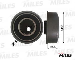 Ролик ремня ГРМ MITSUBISHI OUTLANDER/HYUNDAI SANTA FE 2.0-2.4D (INA 531038220) A AG02024 MILES