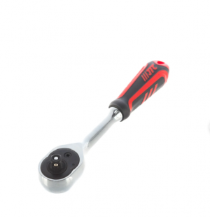 Ключ трещотка 1/4" 72 зуба 150мм с резиновой рукояткой JTC JTC-5022B JTC TOOLS