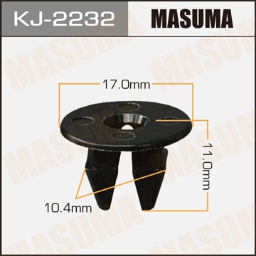 Пистон обивки универсальный MASUMA KJ2232 MASUMA