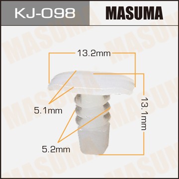 Пистон обивки универсальный MASUMA KJ098 MASUMA