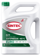 Антифриз Sintec Euro G-11 5кг green -40 990554 SINTEC