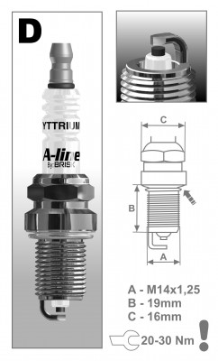 свеча зажигания!\ MB W124/W202/W210 2.0-4.2 92>, Peugeot 405 1.9 87> 0025 BRISK