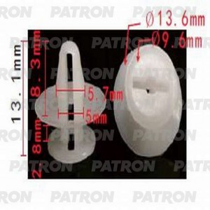 КРЕПЛЕНИЕ ОБШИВКИ FORD EUROPA P370584 PATRON