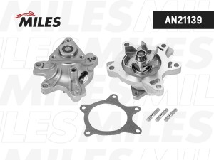 Насос водяной TOYOTA YARIS/PRIUS 1.3/1.5 01- (DOLZ T205) AN21139 AN21139 MILES