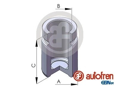 Поршень MITSUBISHI Lancer (00-11) суппорта тормозного заднего AUTOFREN D025253 AUTOFREN SEINSA