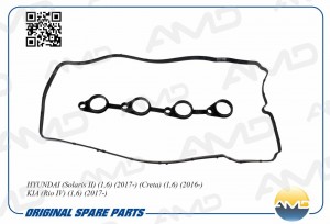 Прокладка клапанной крышки HYUNDAI Solaris II, 1,6, 2017-, Creta, 1,6, 2016-, KI AMD.GAS277 AMD