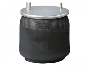 Пневморессора со стаканом (пластик) 1 шп.+штуц. / 2 отв. - 90°; M22x1.5 R4157DGL09 ROSTAR