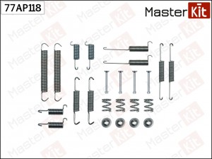 Комплект установочный тормозных колодок VW Transporter MasterKit 77AP118 77AP118 MASTER KIT