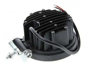 Фара рабочего света круглая 116х116x70мм 42Вт (14 LED) рассеянный свет (Flood) 1 370-30-009 MEGA POWER