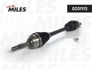 Привод в сборе левый RENAULT LOGAN/CLIO 1.4-1.6 06- (GKN 304733) GC01113 GC01113 MILES