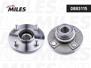 Ступица колеса задняя с подшипником с ABS NISSAN ALMERA N16 00-11 (SNR R168.81)  DB83115 MILES