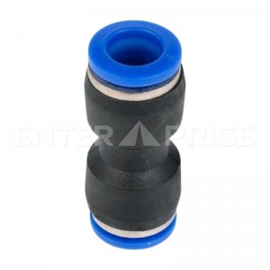 Фитинг T09 прямой пластиковый E111T09 ENTERPRISE