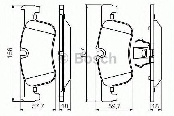 BMW 1-СЕРИЯ F20 (2011>) 0 986 494 561 BOSCH