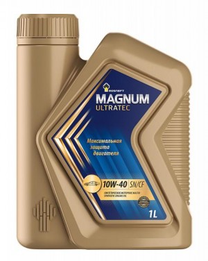 Масло моторное РОСНЕФТЬ MAGNUM Ultratec 10W40 SN/CF/A3/B4 синт.1л 40814932 ROSNEFT