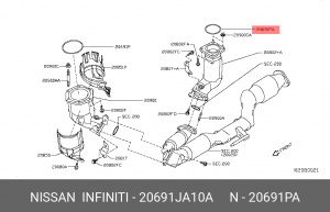 MURANO (Z51) (2008-2016) 20691-JA10A NISSAN