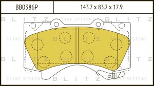 TOYOTA LAND CRUISER (200) (2008>) BB0386P BLITZ