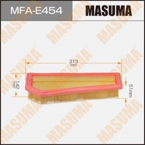 фильтр воздушный!\ MB 204 1.8/2.5 07>/W212 2.0/2.0 09> MFA-E454 MASUMA