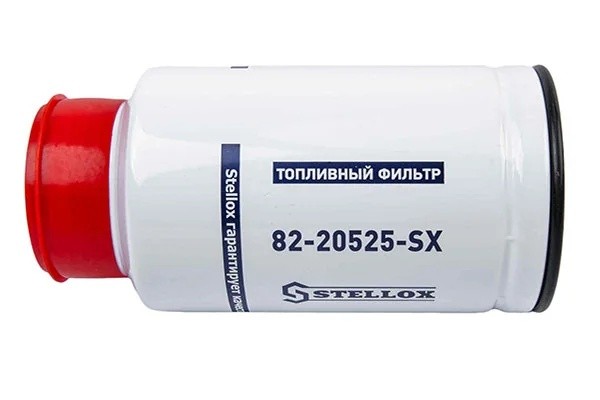 фильтр топливный! D108 H192 сепаратор со сливом \Caterpillar 82-20525-SX STELLOX
