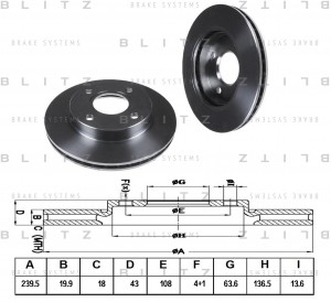 .FORD FIESTA (1989-1995) BS0125 BLITZ