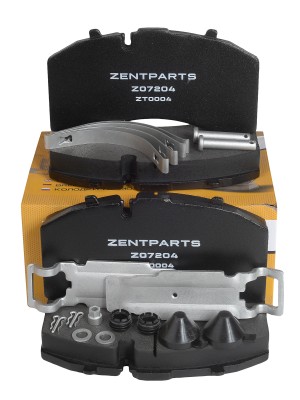 колодки дисковые 29158 с р/к 210.8x108x30 Z07204 ZENTPARTS