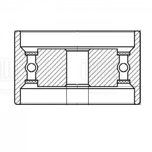Ролик ГРМ натяж. для а/м Hyundai Santa Fe (00-) 2.7 (CM 5311) CM 5311 TRIALLI