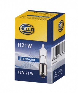 лампа! 21W 12V BAY9S\ 8GH008417-001 HELLA