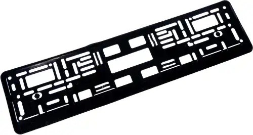рамка номерная универсальная! автостандарт черная без нанесения\ BRX0270013 BRIX