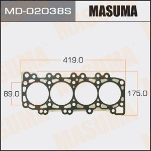 прокладка ГБЦ! 0.8мм\ Nissan Pathfinder/Navara 2.5D 16V 05> MD-02038S MASUMA