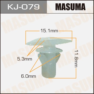 Пистон обивки универсальный MASUMA KJ079 MASUMA