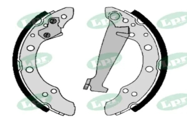 Колодки тормозные задние AUDI A4 (B5, B6)/ A6 (C5), CITROEN C4, PEUGEOT 307,308  06830 LPR