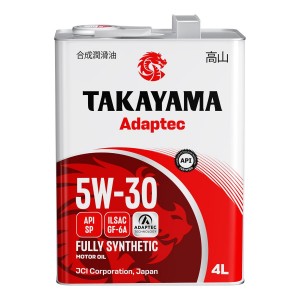 Масло моторное TAKAYAMA Adaptec SP/GF-6A 5W30 синт.4л 6056131 TAKAYAMA