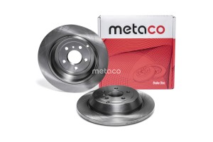 Диск тормозной задний 3060161 METACO