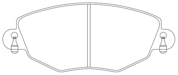 Колодки тормозные передние FORD MONDEO 0007/ JAGUAR X-TYPE 01 BP51159 BP51159 SB NAGAMOCHI