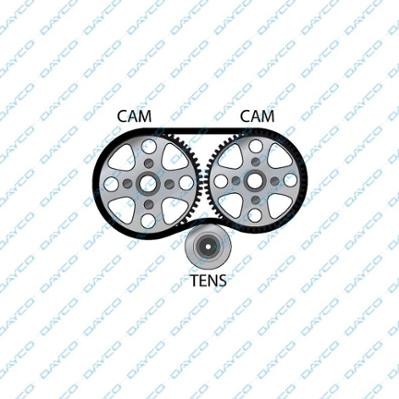 Ремень валов балансировочных VW Caddy,Golf,Polo AUDI A2 SKODA Fabia (58х17) DAYC 941014 DAYCO