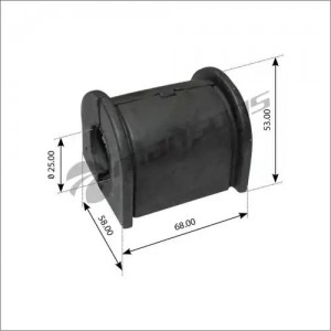 Втулка стабилизатора DAF переднего MANSONS 200127 MANSONS