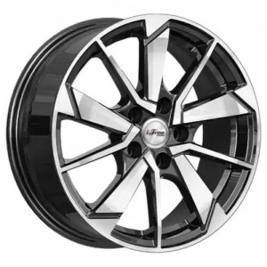 iFree Зиплайн 16.0 / 6.5J PCD 5x100.00 ET 38.00 ЦО 57.10 Литой / Черный с полиро 736804 IFREE