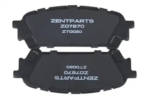 колодки тор. диск. зад. с антиск. пл.! (P78014) Subaru Impreza 2.0i 02>, Akebono Z07870 ZENTPARTS