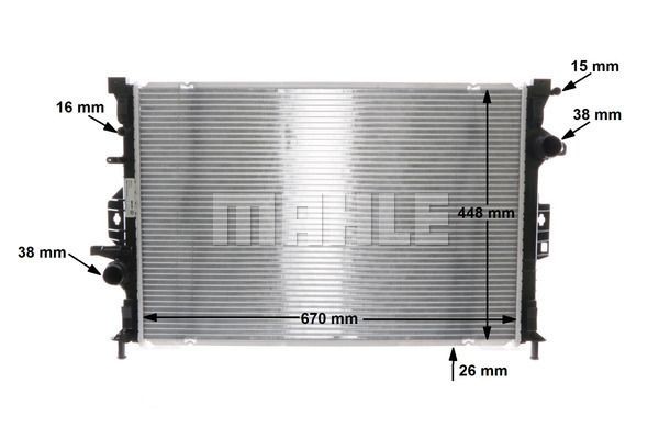 LAND ROVER RANGE ROVER EVOQUE (2011>) АКПП/ МКПП CR1748000S MAHLE KNECHT