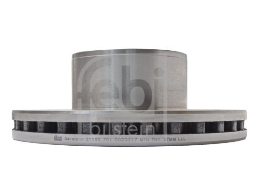 Диск тормозной MERCEDES Atego передний (377/106х45/134мм) (1шт.) FEBI 21155 FEBI BILSTEIN