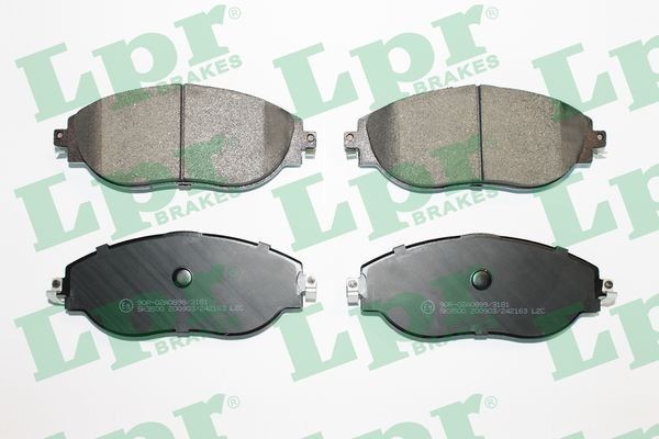 Колодки тормозные VW TIGUAN ALLSPACE 17-/PASSAT 14- передние 05P2163 05P2163 LPR