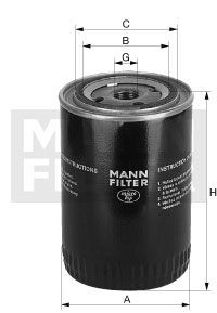 Фильтр масляный W9069 W 9069 MANN FILTER