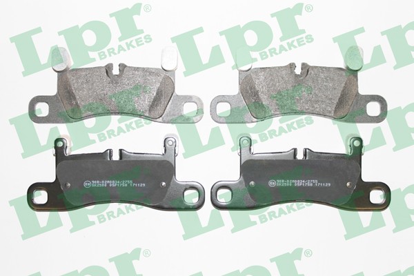 Колодки тормозные дисковые 05P1758 05P1758 LPR