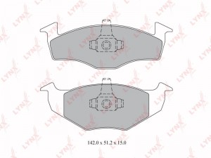Колодки тормозные дисковые передние BD-8011 LYNXAUTO